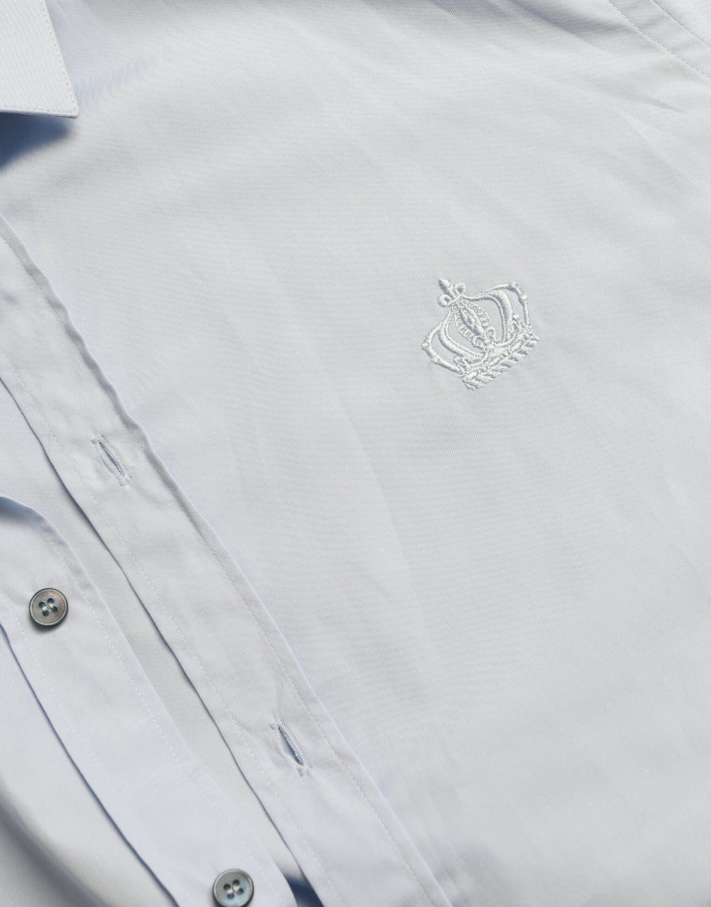  - Elegant Slim Fit Sky Blue Dress Shirt