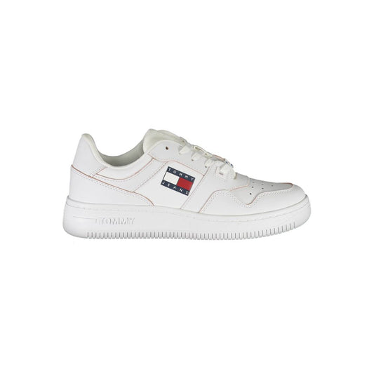 White Leather Women Sneaker - The Luxe Alliance