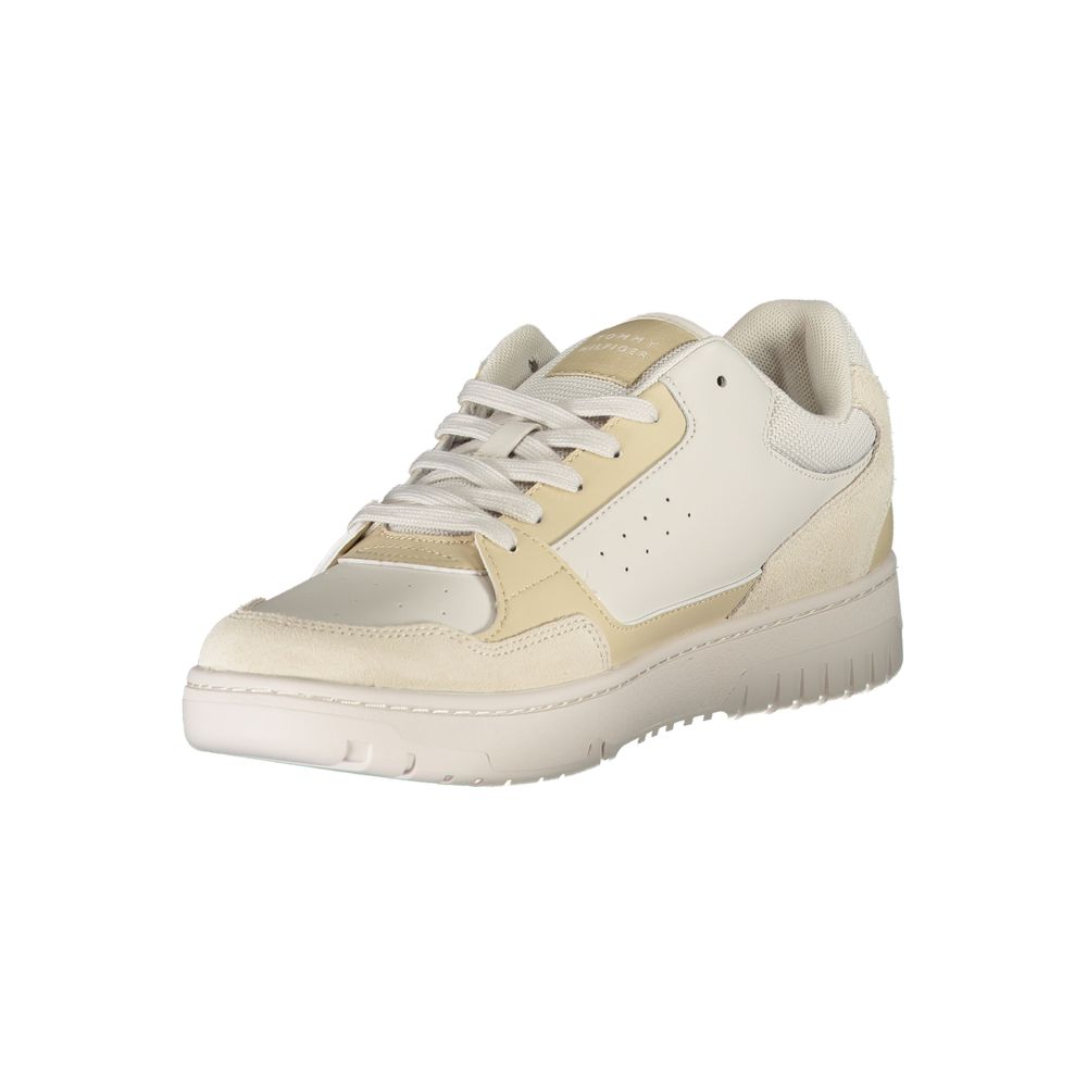 Beige Polyethylene Men Sneaker