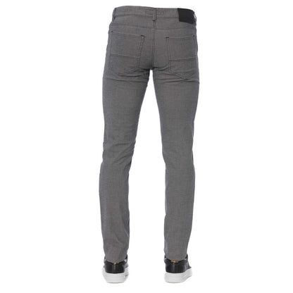  - Gray Cotton Men Pants