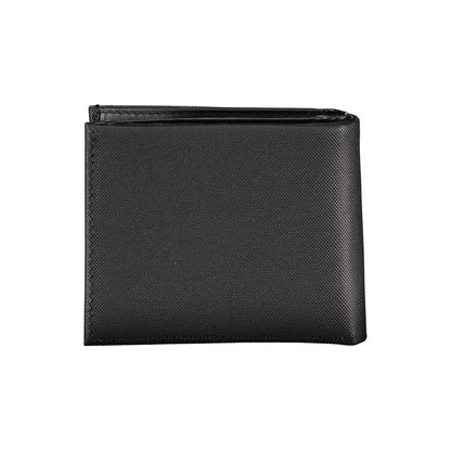 Elegant Black Leather Wallet with RFID Block