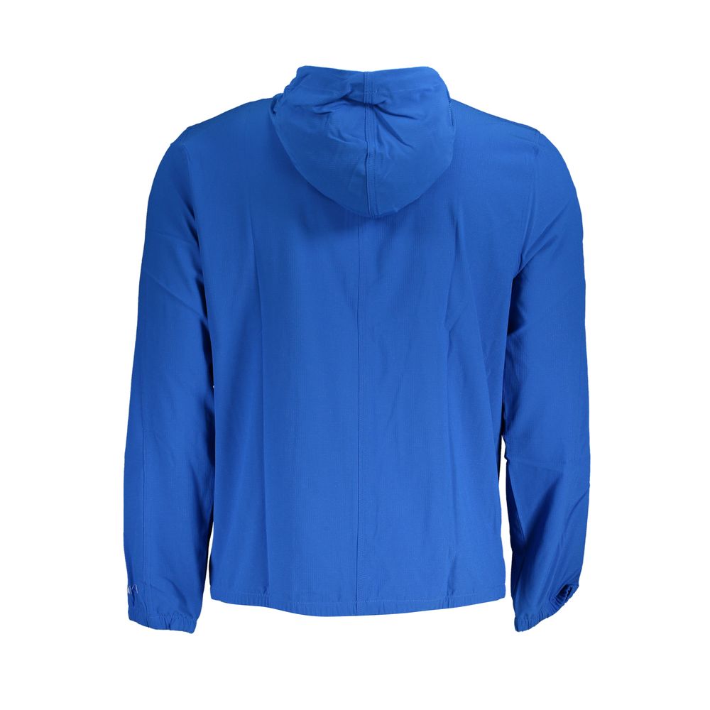 Calvin Klein Hooded Sports Jacket in Vibrant Blue