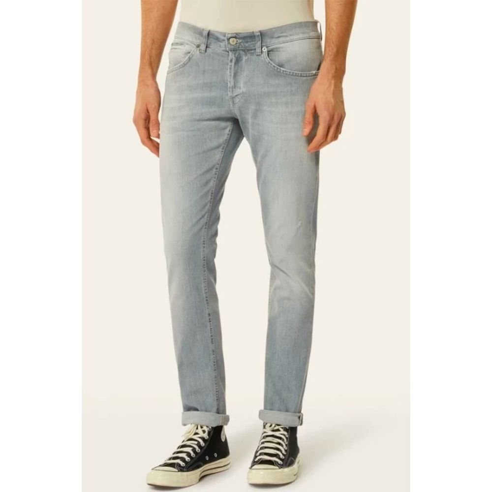  - Sleek Stretch Gray Denim for Men