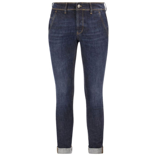  - Sleek Skinny Fit Dark Blue Jeans