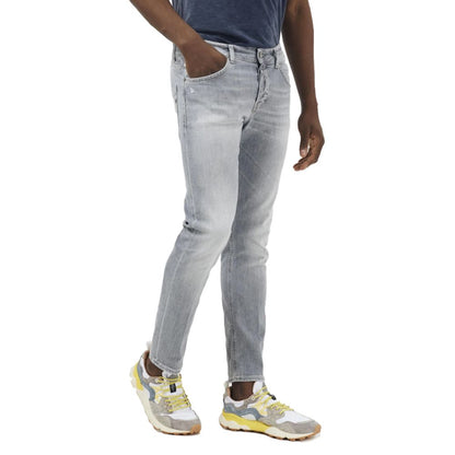  - Elegant Grey Stretch Icon Jeans