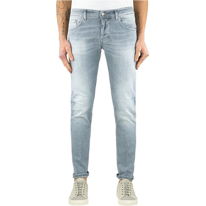  - Sleek Gray Slim Fit Designer Jeans