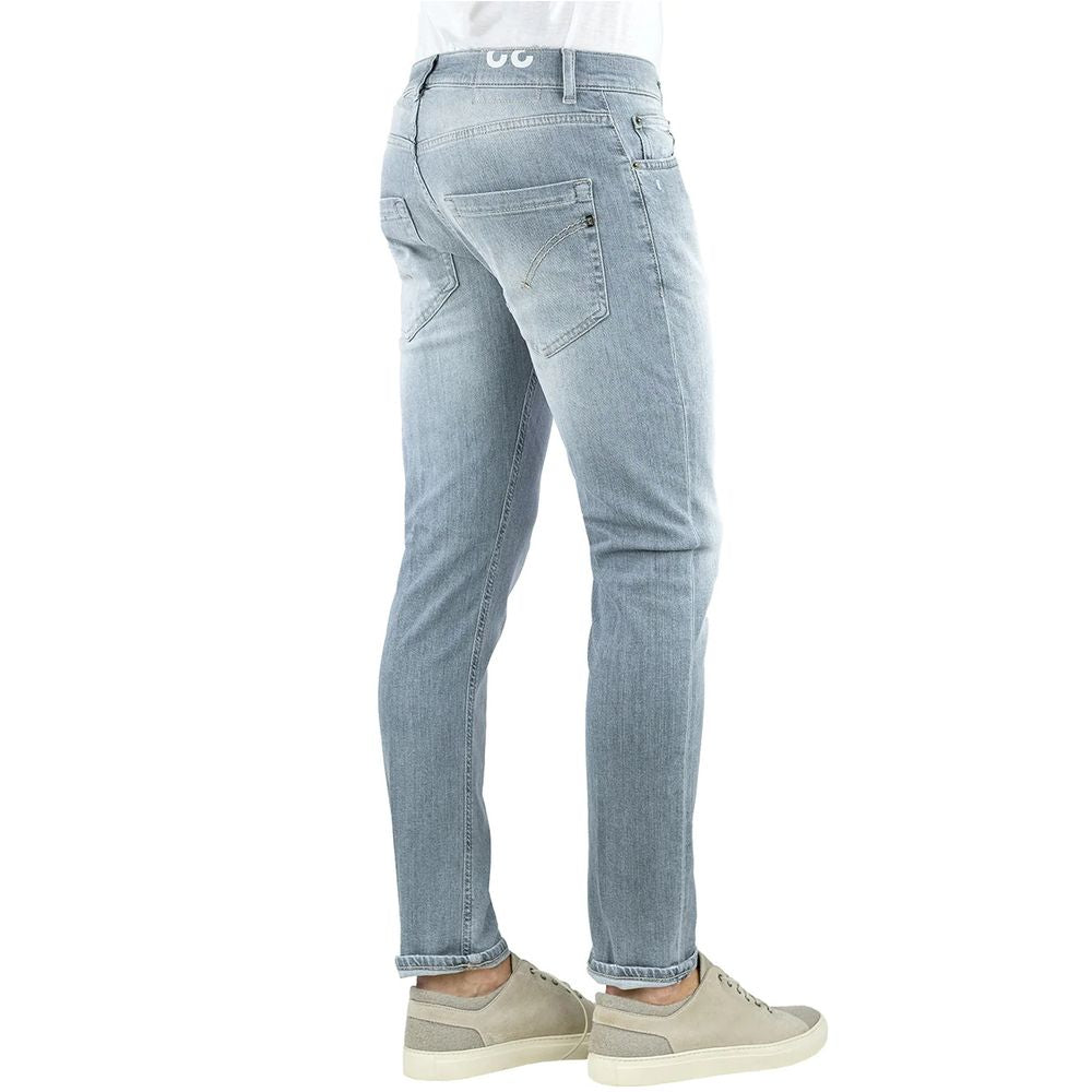  - Sleek Gray Slim Fit Designer Jeans