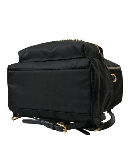  - Elegant Embellished Black Backpack