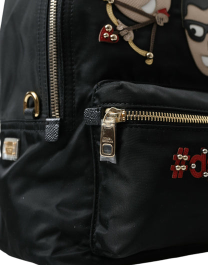  - Elegant Embellished Black Backpack