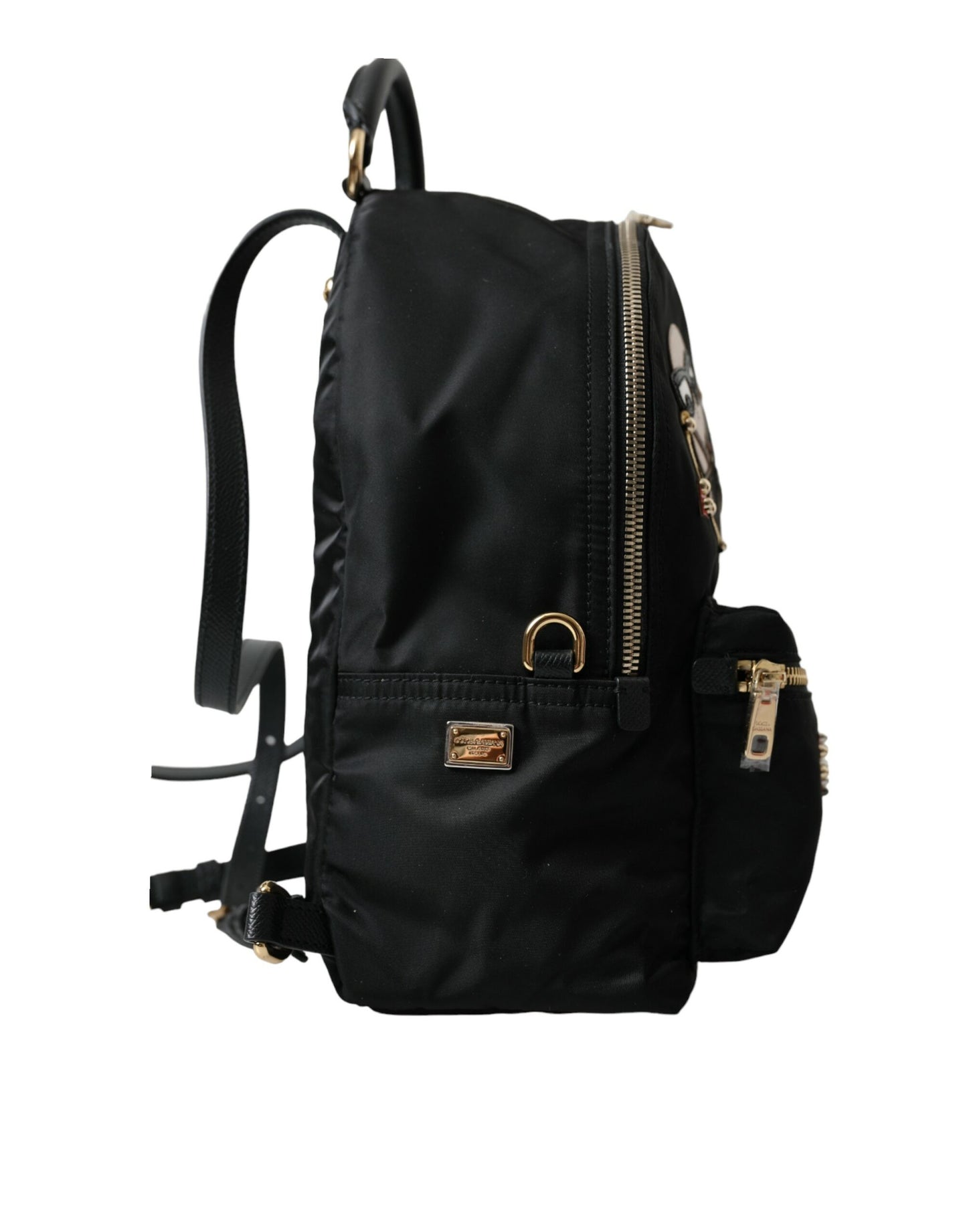  - Elegant Embellished Black Backpack