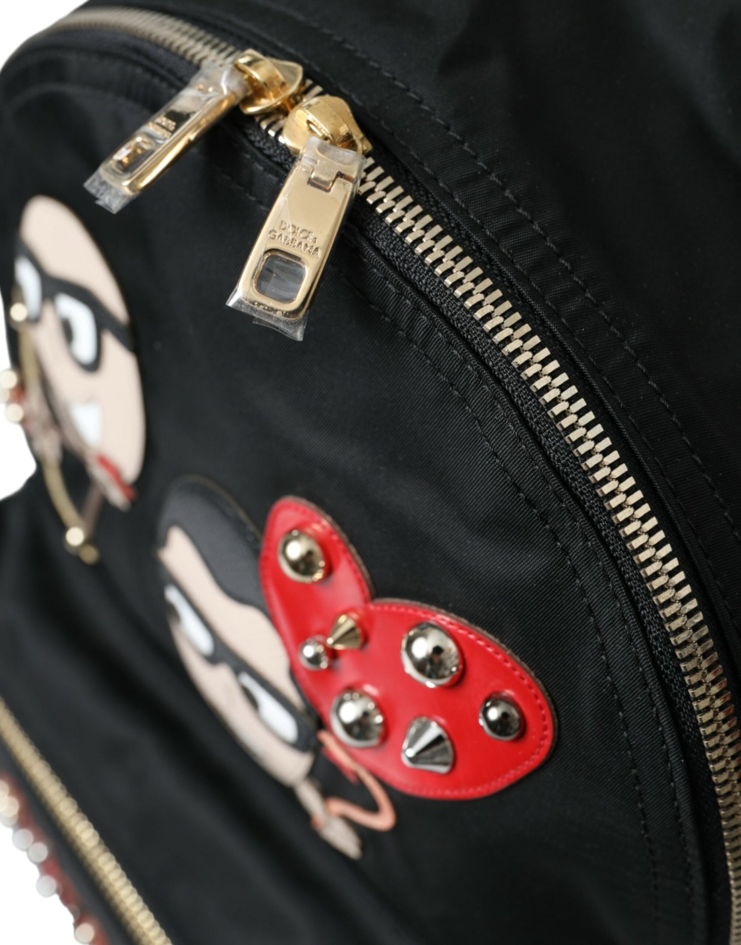  - Elegant Embellished Black Backpack