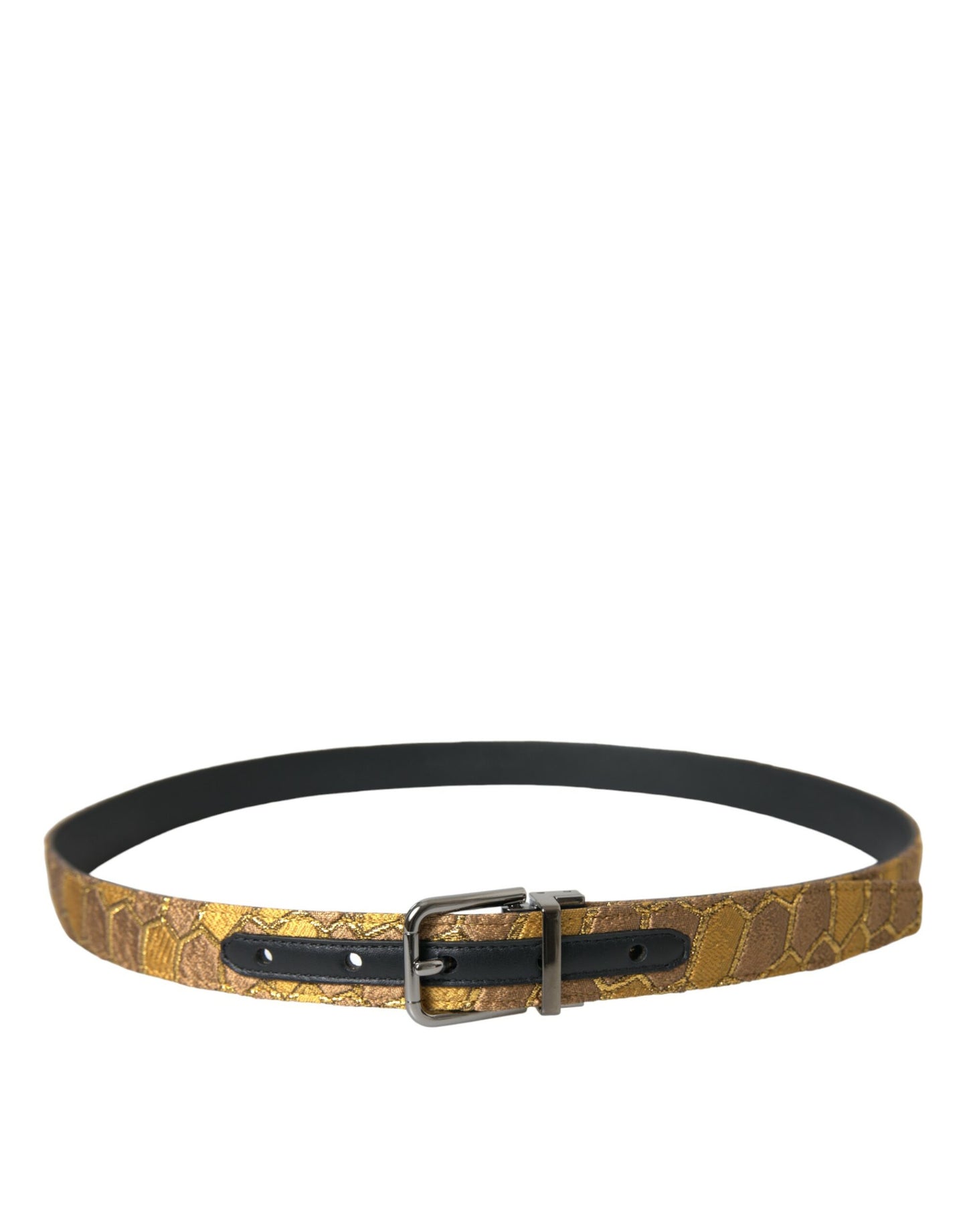  - Elegant Gold Leather Belt