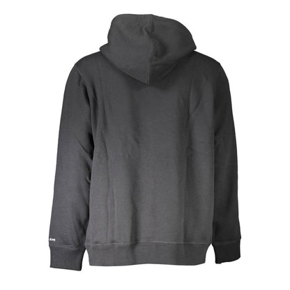 Sleek Hooded Sweatshirt with Central Pocket - The Luxe Alliance