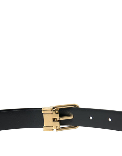  - Elegant Blue Calf Leather Belt