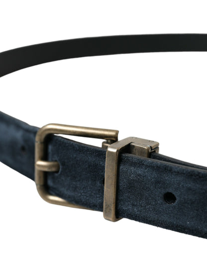  - Elegant Suede Calf Leather Belt