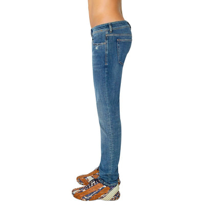  - Punk-Inspired Low Waist Skinny Jeans