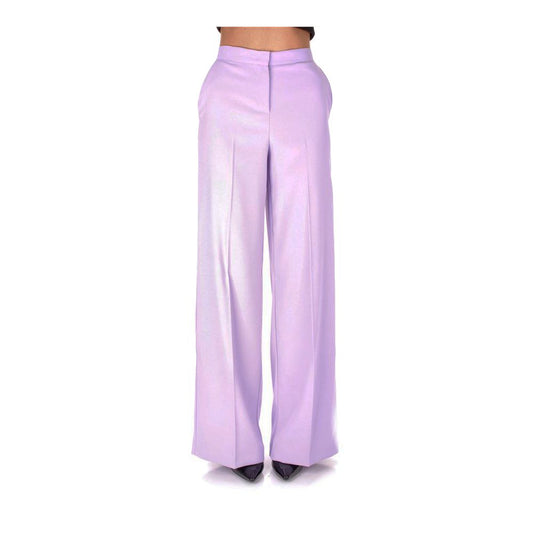  - Elegant High-Waist Crepe Trousers