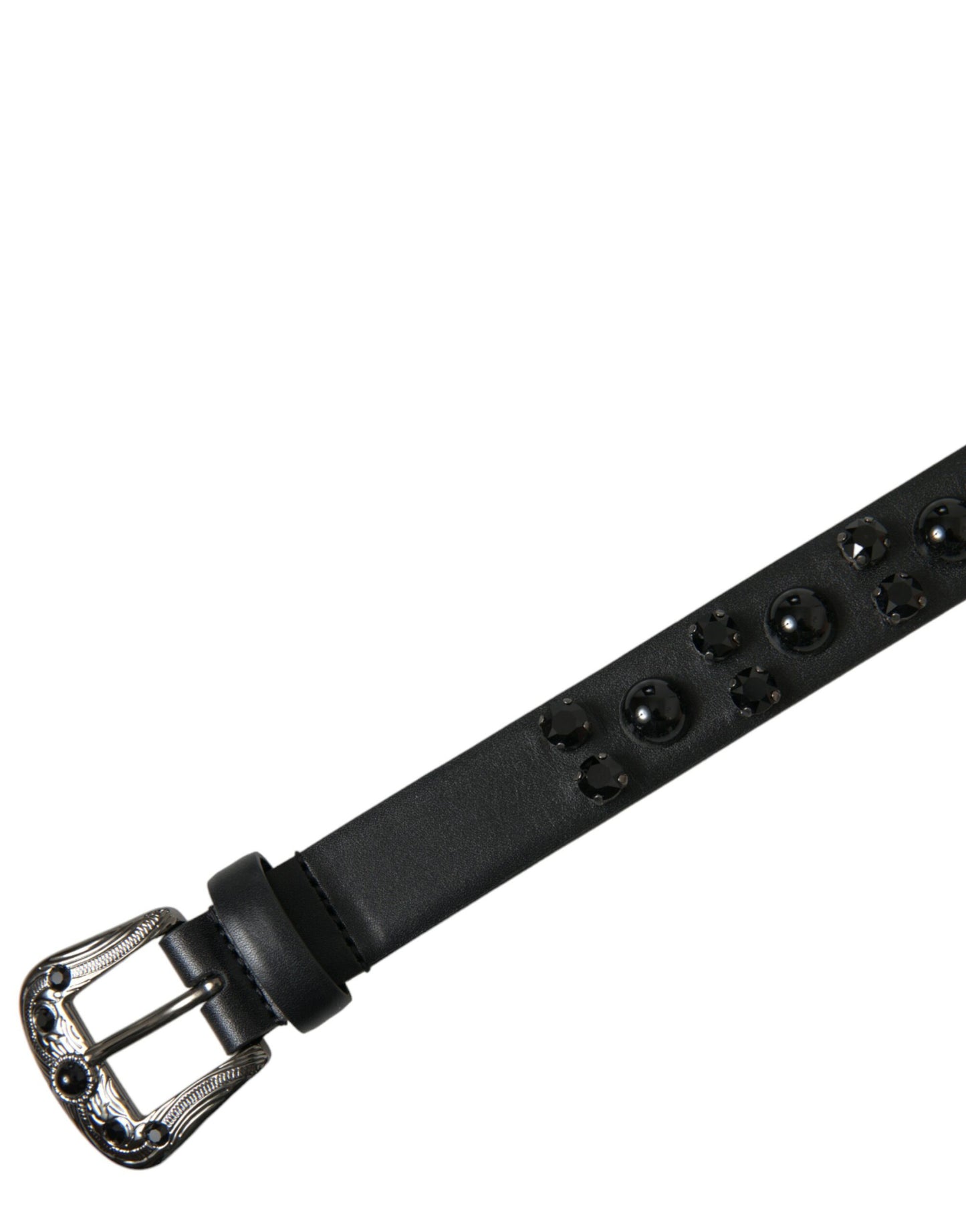  - Engraved Logo Leather Waist Belt