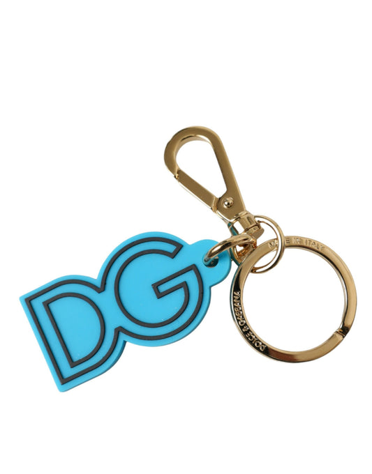  - Elegant Blue Gold Keychain Accessory