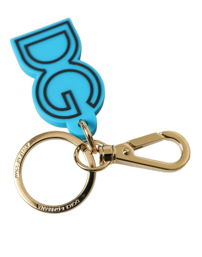  - Elegant Blue Gold Keychain Accessory