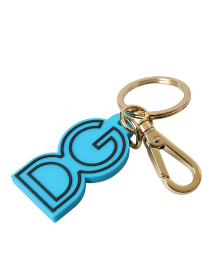  - Elegant Blue Gold Keychain Accessory