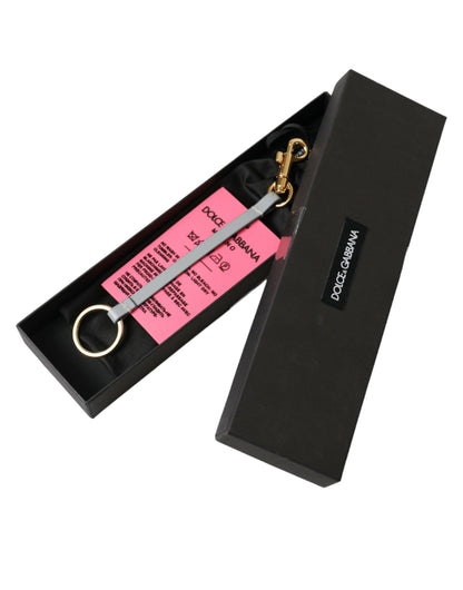  - Chic Trifold Gold & Pink Key Holder Case