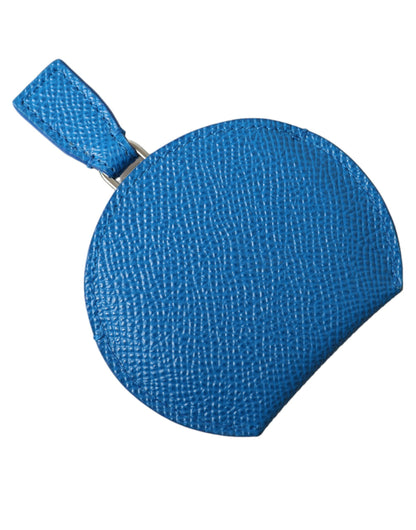  - Elegant Blue Leather Mirror Holder