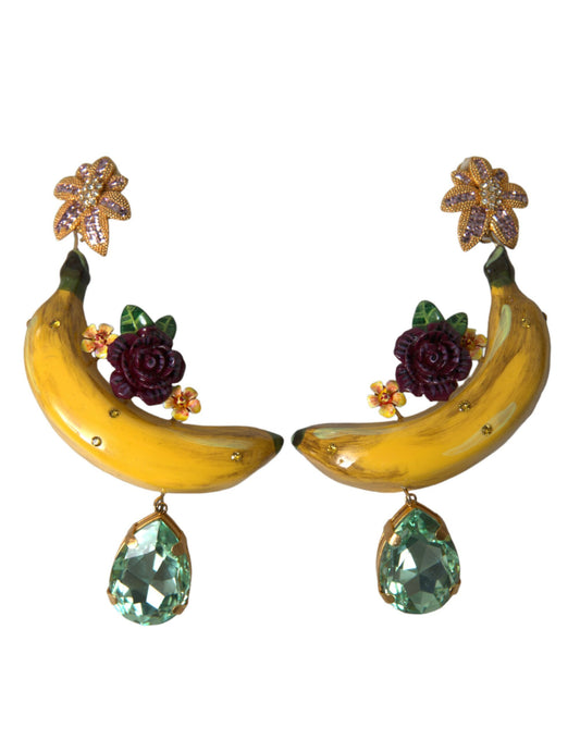  - Chic Clip-on Banana Dangle Earrings