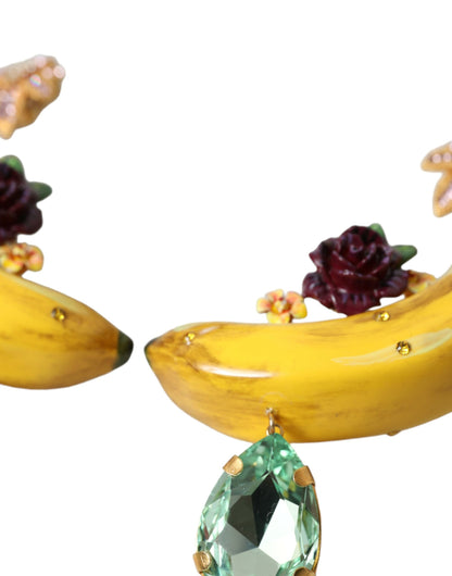  - Chic Clip-on Banana Dangle Earrings