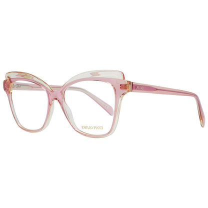 Emilio Pucci Women's Optical Frames – Pink Butterfly Design, 54mm