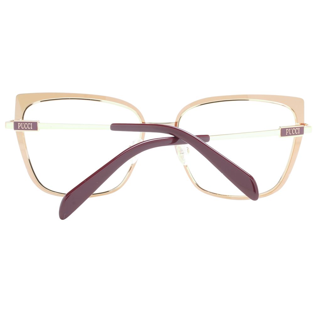 Gold Women Optical Frames