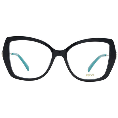 Emilio Pucci Women’s Optical Glasses – Black Butterfly Frame, 53mm