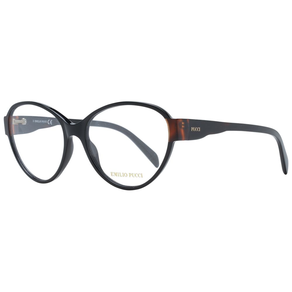 Emilio Pucci Women's Optical Glasses – Black Butterfly Frame, 55mm