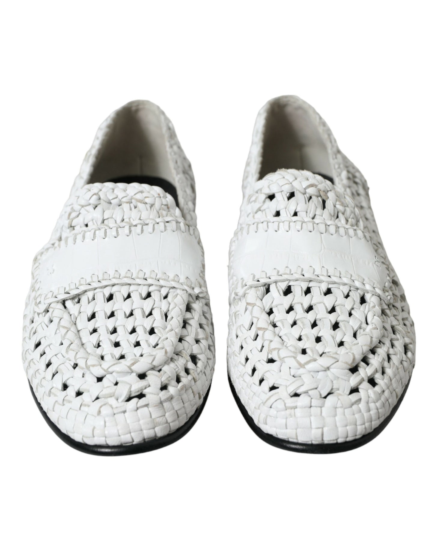  - Elegant White Loafer Slip-Ons