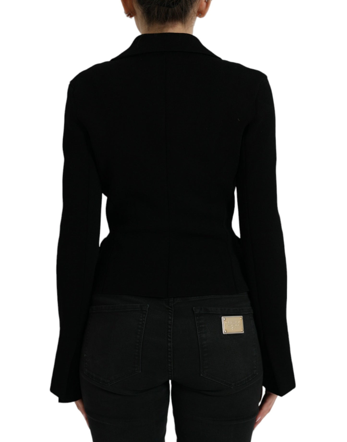 Elegant Black Designer Blazer for Women - The Luxe Alliance