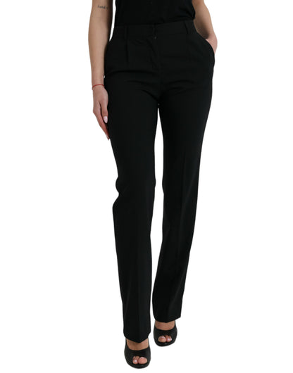  - Elegant Tapered Wool Trousers