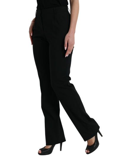  - Elegant Tapered Wool Trousers