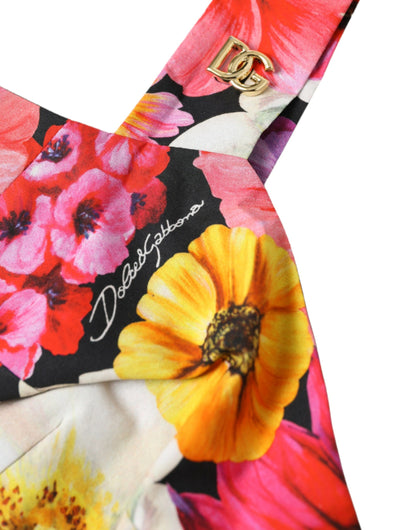  - Exquisite Floral Bustier Crop Top