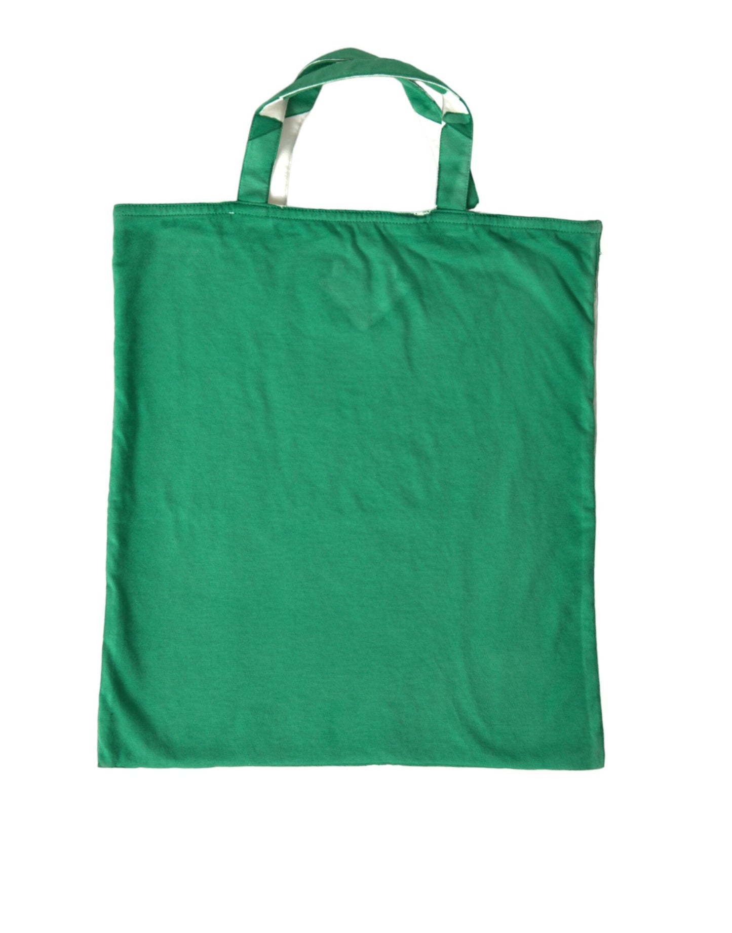  - Elegant Green Fabric Tote Bag