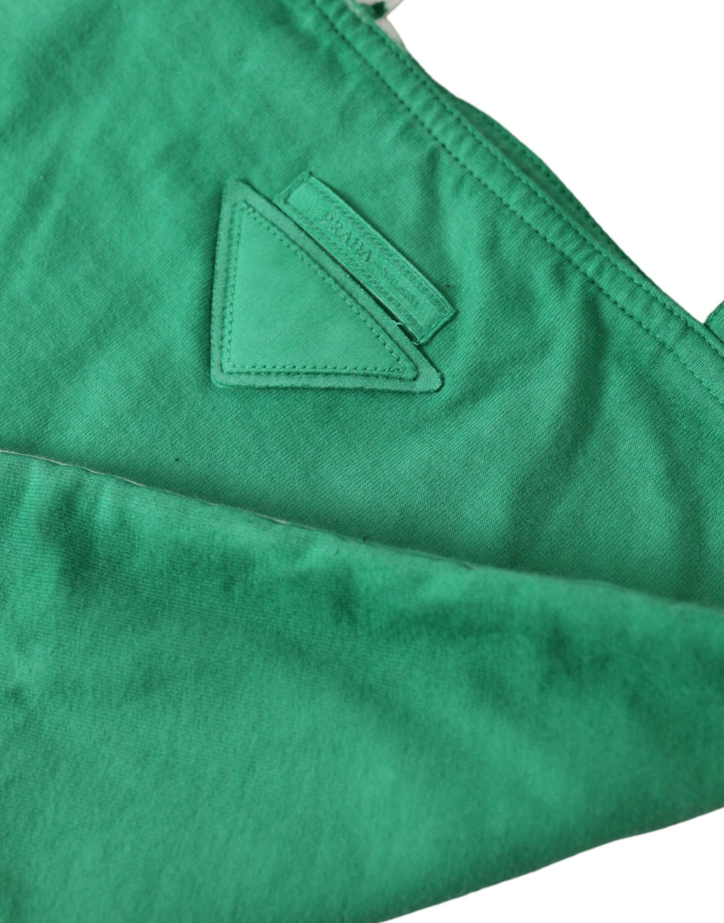  - Elegant Green Fabric Tote Bag