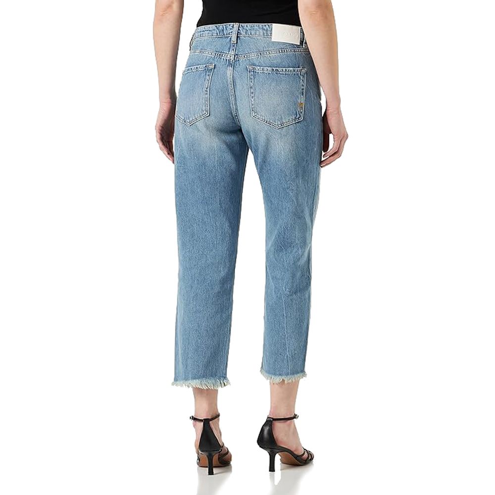  - Blue Cotton Jeans & Pant