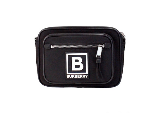  - Paddy Small Black Nylon Logo Camera Belt Fanny Pack Bag