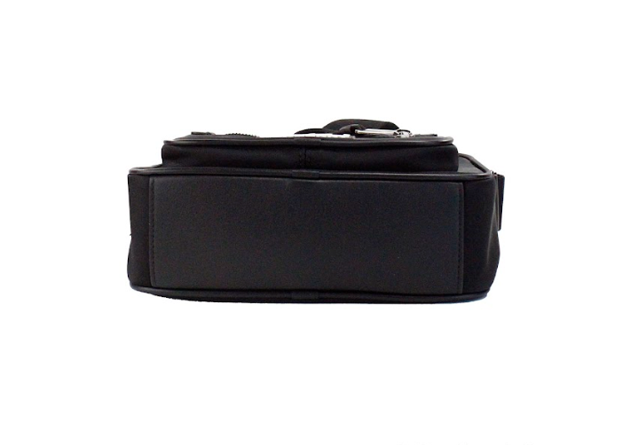 Paddy Small Black Nylon Logo Camera Belt Fanny Pack Bag