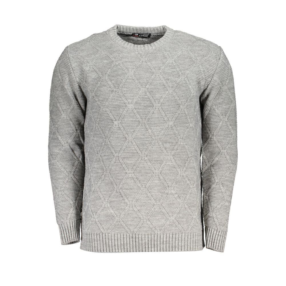 Gray Fabric Sweater