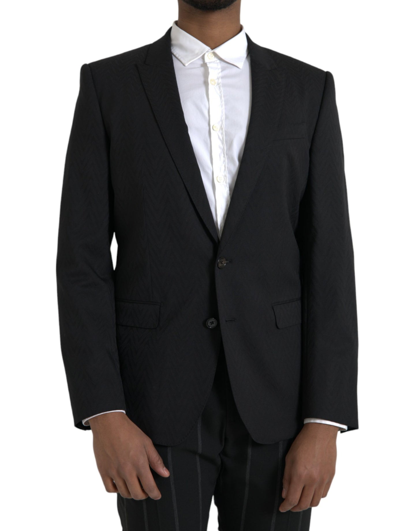  - Black MARTINI Slim Fit Jacket Coat Blazer