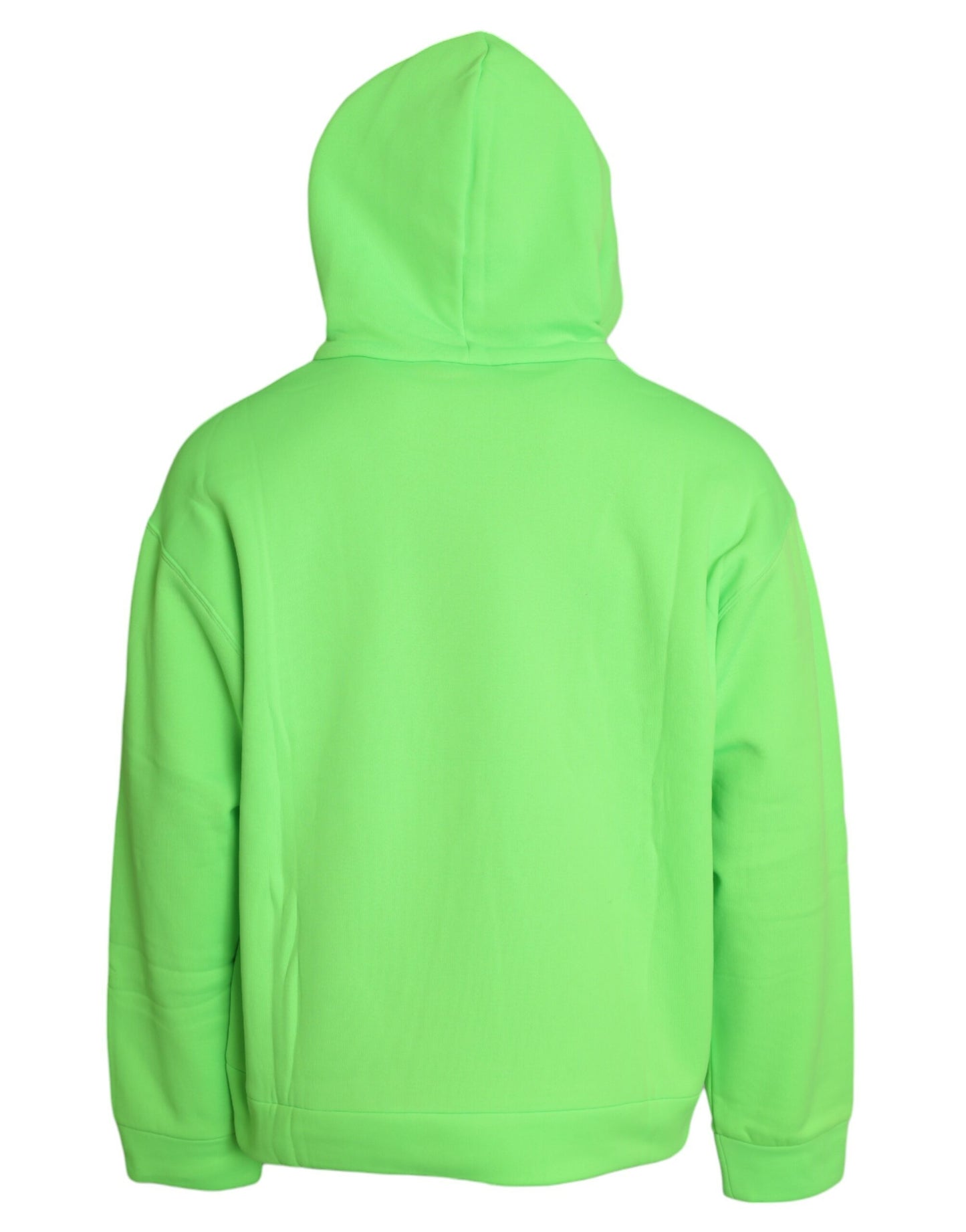  - Neon Green Hooded Top Pullover Sweater