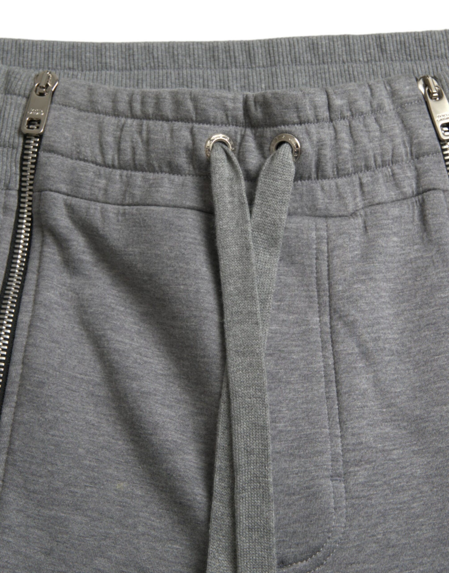  - Gray Cotton Jogger Skinny Sweatpants Pants