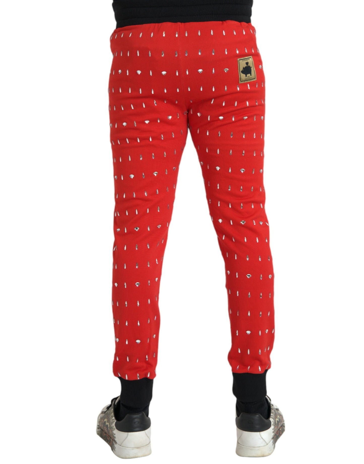  - Red Year Of The Pig Jogger Sweatpants Pants