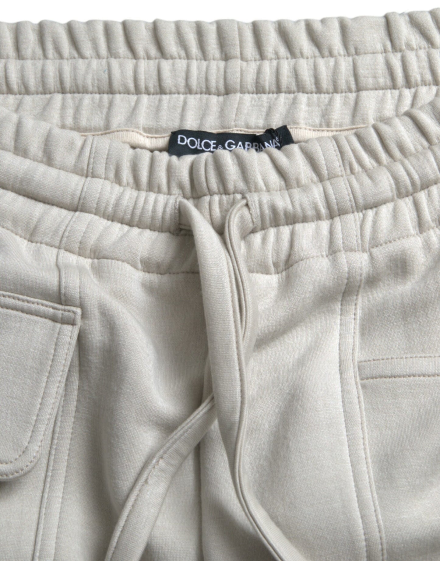  - Off White Viscose Cargo Jogger Sweatpants Pants