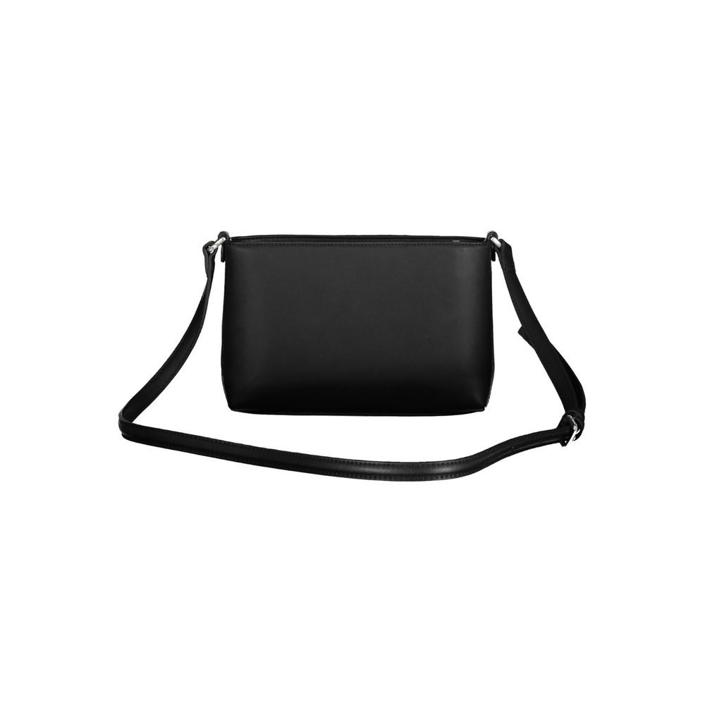 Black Polyester Handbag